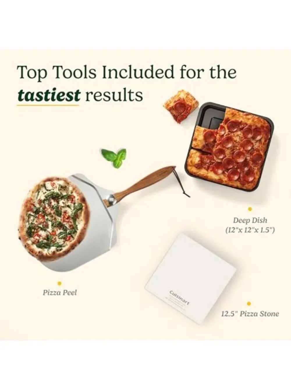 Cuisinart Indoor Countertop Pizza Oven Bake 12